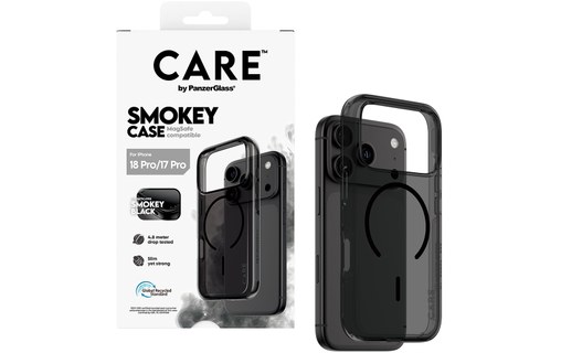 Coque pour iPhone 18 Pro - PanzerGlass CARE Urban Explorer - Noire