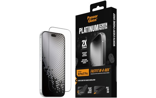Protection d'écran pour iPhone 18 Pro - PanzerGlass Platinum