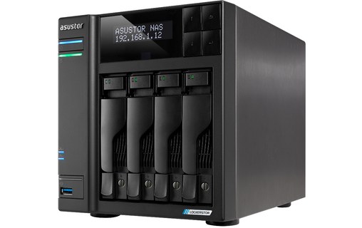 Asustor Lockerstor 4 Gen2+ AS6704T v2 - Serveur NAS 4 baies