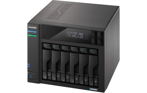 Asustor Lockerstor 6 Gen2+ AS6706T v2 - Serveur NAS 6 baies