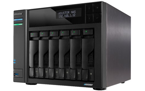 Asustor Lockerstor 6 Gen2+ AS6706T v2 - Serveur NAS 6 baies