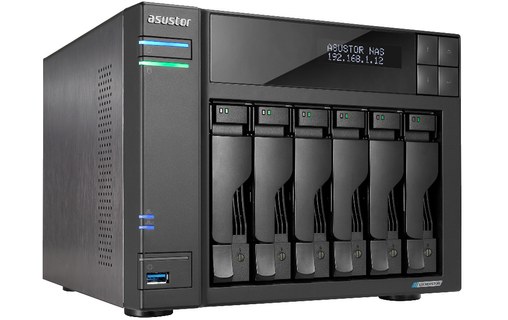 Asustor Lockerstor 6 Gen2+ AS6706T v2 - Serveur NAS 6 baies
