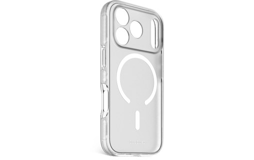 Coque Decoded DropTec blanche givrée pour iPhone 17 Pro