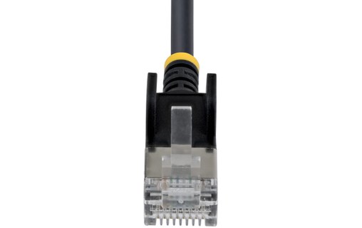 Pack de 10 Câble ethernet RJ45 Cat 6a STP - StarTech - 30 cm - Noir