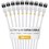 Pack de 10 Câble ethernet RJ45 Cat 6a STP - StarTech - 30 cm - Blanc