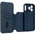 Étui à clapet pour iPhone 17 Pro Max - Decoded Leather Detachable - Bleu