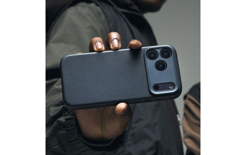 Étui à clapet pour iPhone 17 Pro Max - Decoded Leather Detachable - Bleu