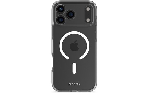 Coque MagSafe pour iPhone 17 Pro Max - Decoded Clear Case - Blanche