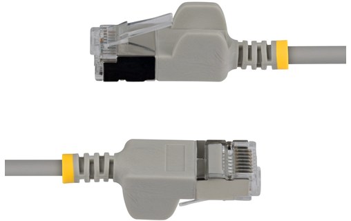 Pack de 10 Câble ethernet RJ45 Cat 6a STP - StarTech - 30 cm - Gris