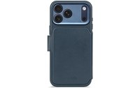 Étui à clapet pour iPhone 17 Pro Max - Decoded Leather Detachable - Bleu