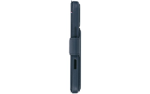 Étui à clapet pour iPhone 17 Pro Max - Decoded Leather Detachable - Bleu