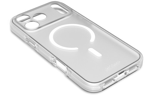 Coque MagSafe pour iPhone 17 Pro Max - Decoded Clear Case - Blanche