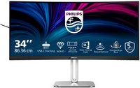 Écran Incurvé 34" Philips 5000 series 34B2U5600C/00 - 120 Hz USB-C