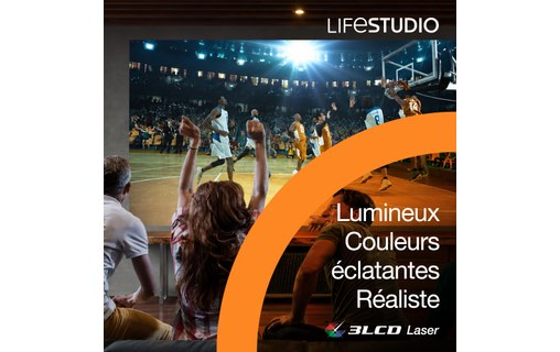 Vidéoprojecteur Home cinema Epson Lifestudio Grand EH-LS670B - Noir métallisé