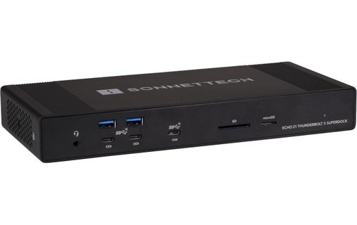 Station d'accueil Thunderbolt 5 - Sonnet Echo 21 Thunderbolt 5 SecureDock