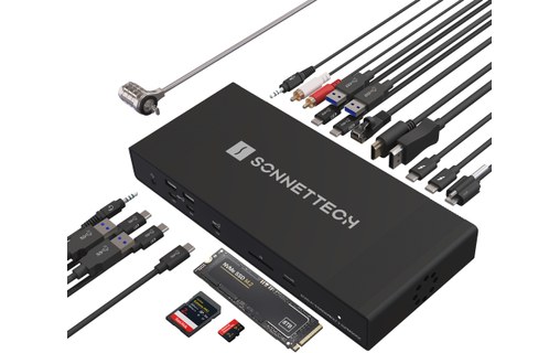 Station d'accueil Thunderbolt 5 - Sonnet Echo 21 Thunderbolt 5 SecureDock