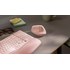 Souris sans fil Logitech Lift - Rose - Ergonomique, Verticale
