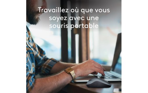 Souris sans fil Logitech M185 - Rouge
