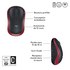 Souris sans fil Logitech M185 - Rouge