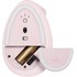Souris sans fil Logitech Lift - Rose - Ergonomique, Verticale