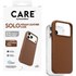 Coque pour iPhone 18 Pro Max - PanzerGlass CARE Solo - Brune