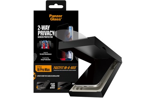 Protection d'écran pour iPhone 18 Pro Max - PanzerGlass 2-Way Privacy