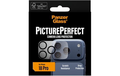 Protection caméra pour iPhone 18 Pro - PanzerGlass PicturePerfect