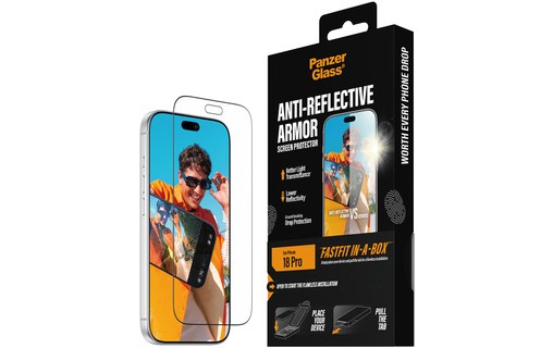 Protection d'écran pour iPhone 18 Pro - PanzerGlass Anti-reflective