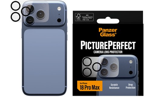 Protection caméra pour iPhone 18 Pro Max - PanzerGlass PicturePerfect