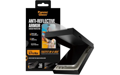 Protection d'écran pour iPhone 18 Pro Max - PanzerGlass Anti-reflective