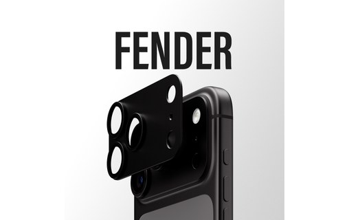 Protection caméra pour iPhone 18 Pro Max - PanzerGlass Fender - Noire