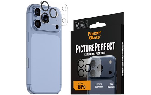 Protection caméra pour iPhone 18 Pro - PanzerGlass PicturePerfect