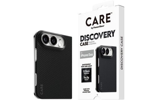 Coque MagSafe pour iPhone Duo - PanzerGlass Discovery Case - Grise