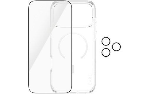 Pack de protection pour iPhone 18 Pro Max - PanzerGlass CARE 3-en-1 Flagship