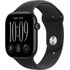 Apple Watch 12 - Aluminium Noir 46 mm - Bracelet Sport Noir M/L