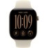 Apple Watch 12 5G - Aluminium Or clair 46 mm - Bracelet Sport Sable M/L