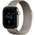 Apple Watch 12 5G - Titane Naturel 42 mm - Bracelet Milanais Naturel