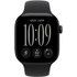Apple Watch 12 5G - Aluminium Noir 42 mm - Bracelet Sport Noir M/L