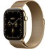 Apple Watch 12 5G - Titane Or brillant 46 mm - Bracelet Milanais Or brillant S/M