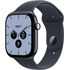 Apple Watch 12 5G - Céramique Bleu nuit 46 mm - Bracelet Sport Bleu marine M/L