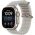 Apple Watch Ultra 4 Titane - Bracelet Océan Gris translucide