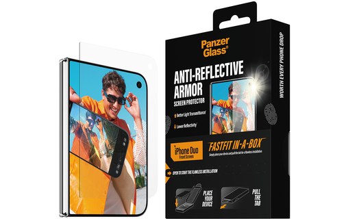 Protection d'écran pour iPhone Duo - PanzerGlass Anti-reflective