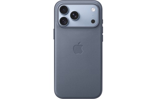 Coque en tissage technique avec MagSafe pour iPhone 18 Pro Max - Bleu chambray