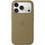 Coque en silicone avec MagSafe pour iPhone 18 Pro - Apple - Olive