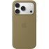 Coque en silicone avec MagSafe pour iPhone 18 Pro - Apple - Olive