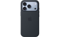 Coque en silicone avec MagSafe pour iPhone 18 Pro - Apple - Bleu marine