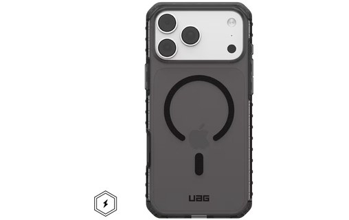 Dos de la coque UAG Plyo LT avec anneau MagSafe intégré