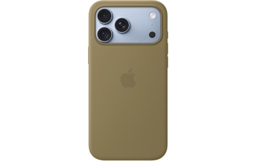 Coque en silicone avec MagSafe pour iPhone 18 Pro Max - Apple - Olive