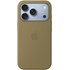 Coque en silicone avec MagSafe pour iPhone 18 Pro - Apple - Olive