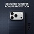 Coque MagSafe pour iPhone 18 Pro - PanzerGlass CARE Fusion Fabric - Bleue